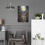 Art mural en métal Winston Porter «Serene Village Under The Moon 4» par Momart-5078613
