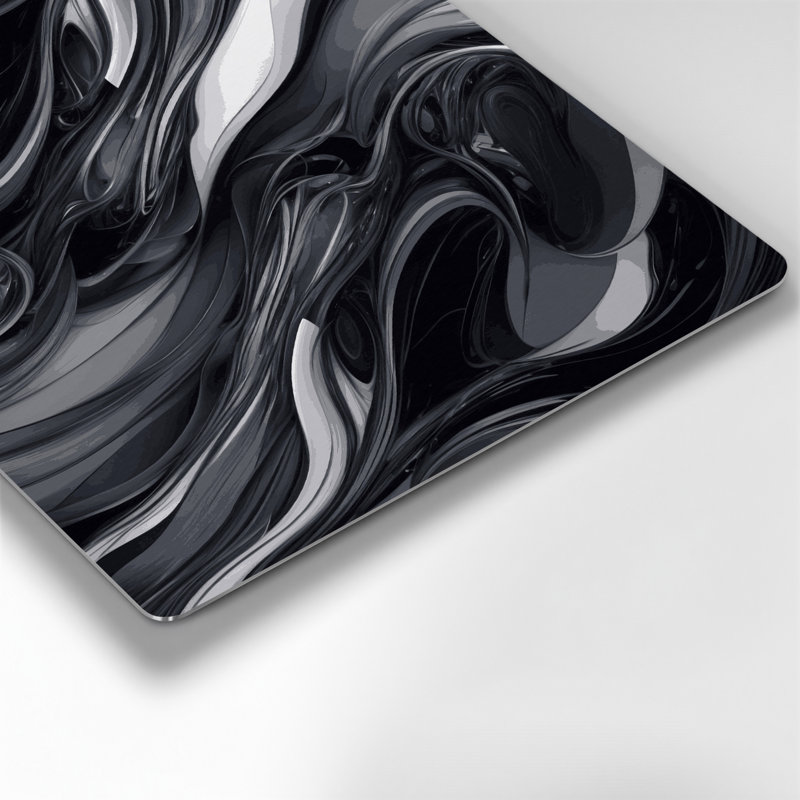 Art numérique gris abstrait numérique 54, H 12 po x l 12 po