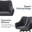 46.5cm H Polyester Upholstered Armchair-293849312
