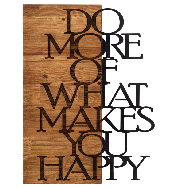Elegant Decorative Wooden Wall Accessory, Black & Walnut, 16.5 x 22.8 inches | 100% Metal Frame (Thickness: 0.05 inches) & 100% Wooden Base (Thickness: 1.2 inches) | Perfect for Home Decor, Stylish & Durable Design