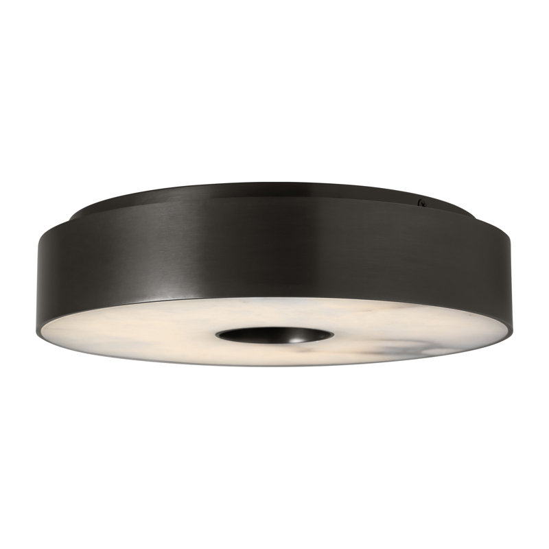 Wyllis 1 - Light LED Flush Mount, Bronze