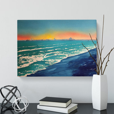 Beach In Vol.4 - Wrapped Canvas