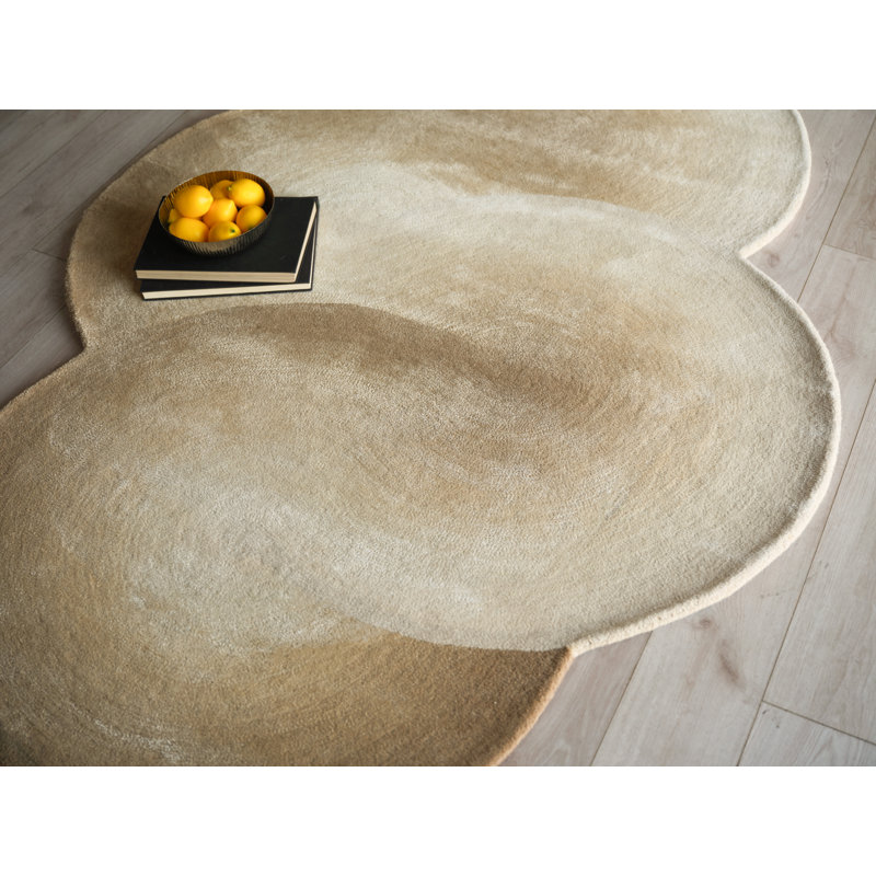 Mitomo Hand Tufted Abstract Area Rug