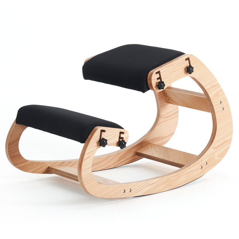 Fauteuil ergonomique à hauteur réglable Loal, Noir