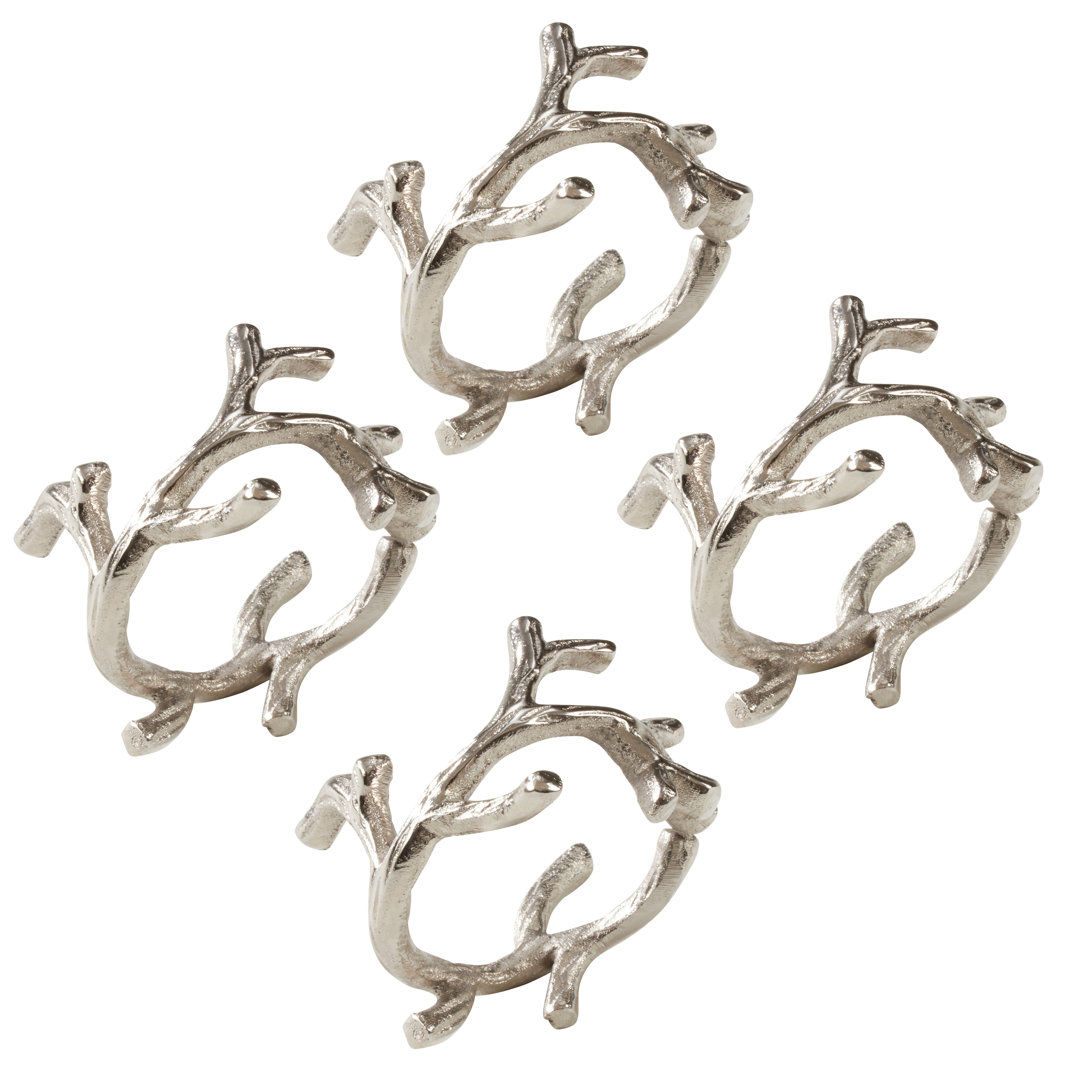 Metal Napkin Ring (Set of 4) Longshore Tides