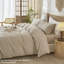 Ensemble de housse de couette 100% coton délavé LifeTown-116490146-116490143