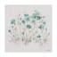 « wildflowers ii turquoise », reproduction de peinture à l’acrylique sur toile tendue-33413390