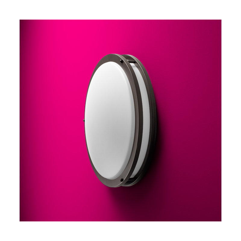 Oracle Acrylic Flush Mount, Old World