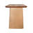 Safreen 18'' Tall Solid Wood Tray Top Block End Table