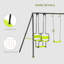 Outsunny Metal Swing Seat