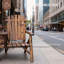 Causeuse double Adirondack avec seau à glace intégré