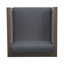 Caractéristique de salon unique, chaise d'appoint distinctive