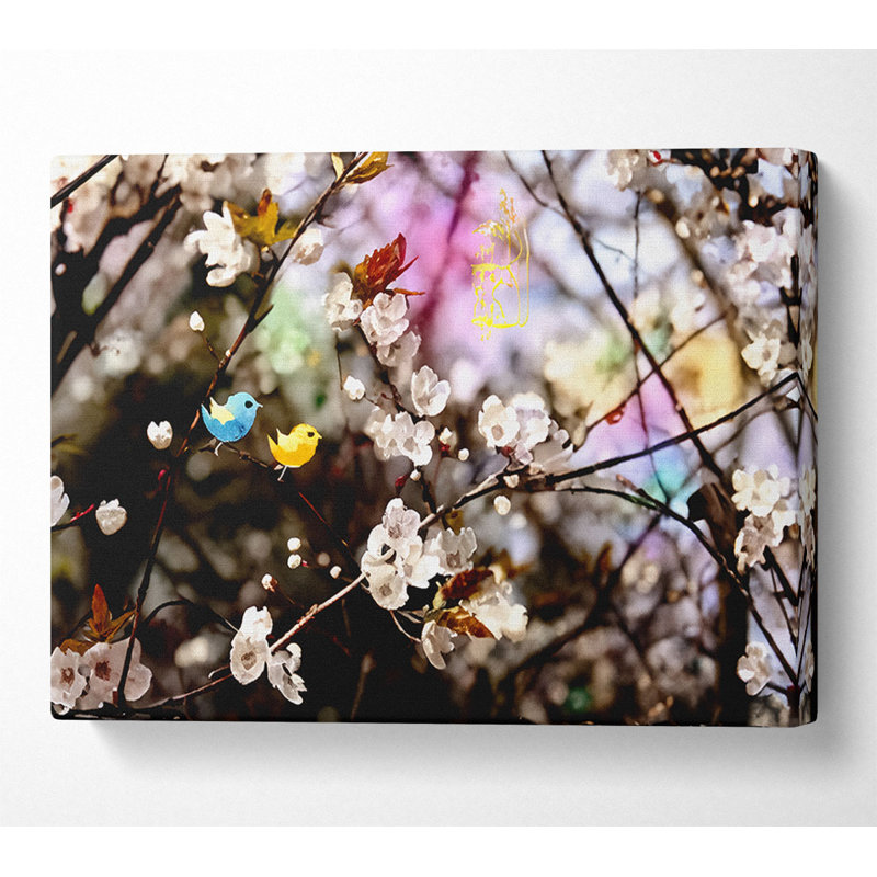 Welcome Spring - Wrapped Canvas Print, 66cm H x 106.6cm W x 10cm D