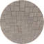 Tapis gris tissé à la machine-744925779