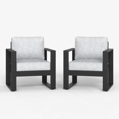 Layinsun Metal Outdoor Lounge Chair
