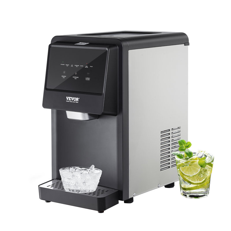 VEVOR 62 Lb. Daily Production Nugget Clear Ice Portable Ice Maker