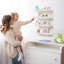 Tablettes flottantes, paquet de 4, blanc