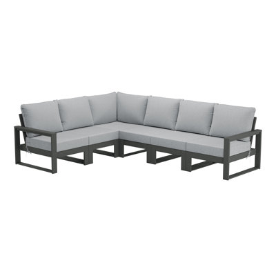 Patio 6-Piece Deep Seating Set With Frame