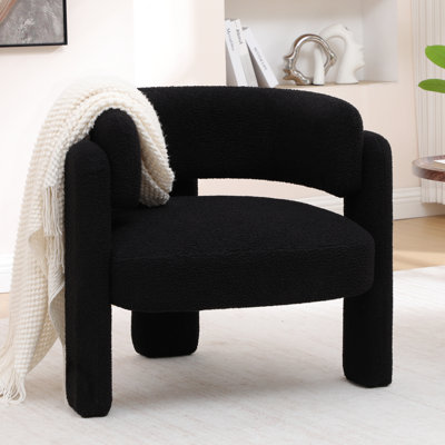 Fauteuil d'appoint demi-tonneau 31,5 po