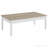 Distressed Pine And White 3-Piece Coffee Table Set