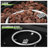 28" Outdoor Propane Fire Pit Table 50,000 BTU Gas Fire Table With Auto-Ignition And Protective Cover For Backyard Patio-2097004853