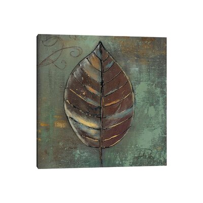 New Green Leaf by Patricia Pinto - Wrapped Canvas Gallery-Wrapped Canvas Giclée -  East Urban Home, 264A3A5B0EDA472695457D9A45F7F80B
