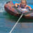 Rope Puller, 3/4 Tonne (1,653 lbs) Pulling Capacity, with 100' of 0.6" dia. Rope, 2 Hook