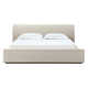 Linen Upholstered Platform Bed