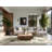 Soft Plush Farrer St Patties Modern & Contemporary Abstract Area Rug in Beige – White Binding-805999948