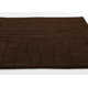 Aelin Wavy Hand Tufted Wool Brown Area Rug