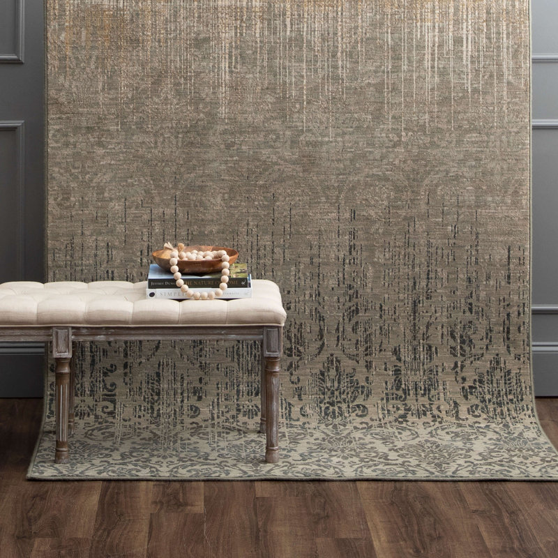 Tapis gris titane, Rectangle 8 pi x 11 pi