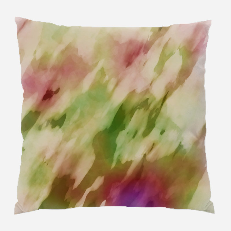 Coussin décoratif painting Dunnes, Microsuède, Intérieur