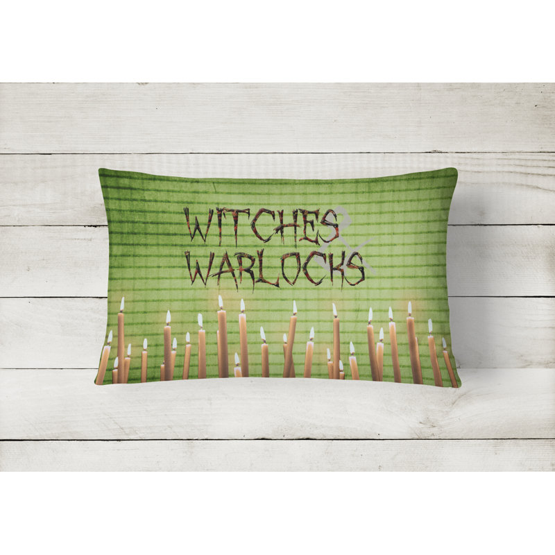 Coussin décoratif intérieur/extérieur warlocks halloween