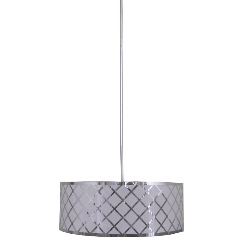 Lustre tambour 3 lumières Dana