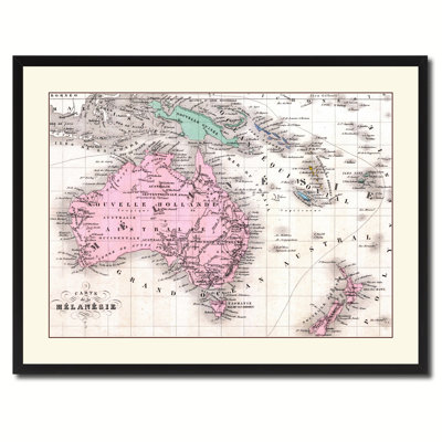 " New Zealand " Graphic Art Print