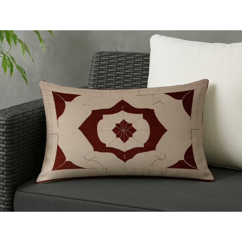 Contour Shift Indoor And Outdoor Throw Pillow, Rectangle 14"H x 20"W