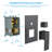 10 Inch Ceiling Mounted Shower System Rain Mixer Shower Combo Set Shower Head with Hand Shower-102381070