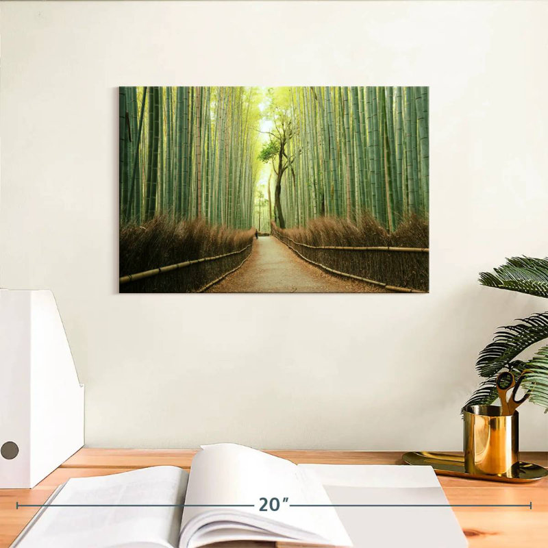 Alvord Arashiyama Bamboo Lane, H 8 po x l 12 po