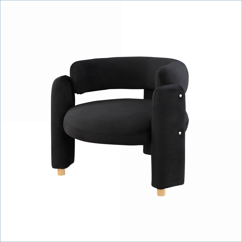Chaise d'appoint moderne rembourrée pour adultes, sièges simples compacts pour petits espaces de salon