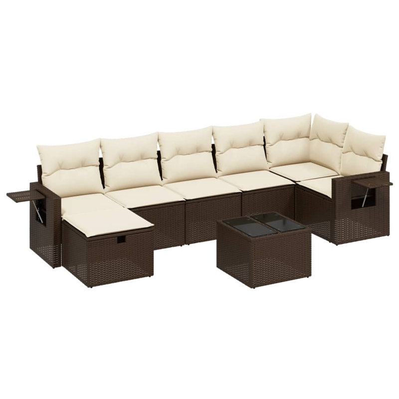 Ensemble de canapé de jardin Vidaxl