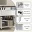 Freestanding Single Sink Bathroom Vanity With Engineered Stone Countertop-810700830