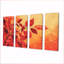Automne coucher de soleil feuille d'érable II - coucher de soleil - ensemble de décorations murales traditionnelles-508398936-508398941