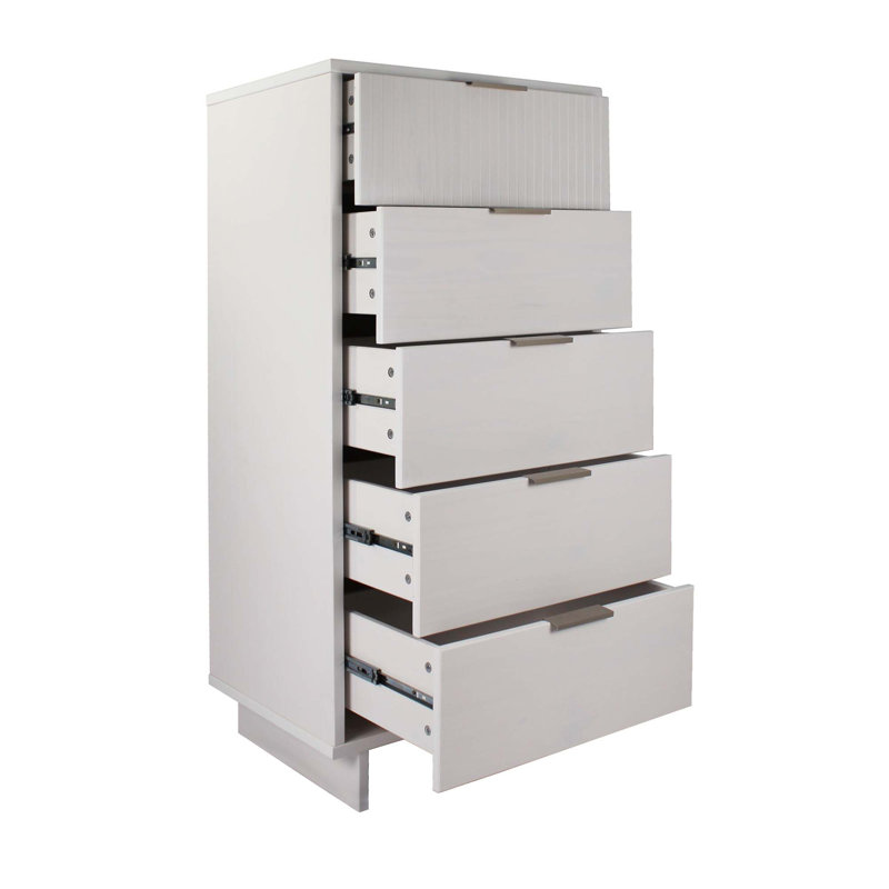 Commode blanche, Blanc