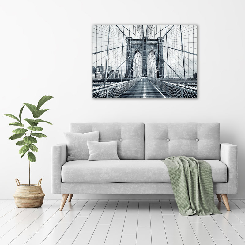 Brooklyn Bridge - Wrapped Canvas Print