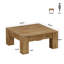 Pedestal Coffee Table with Storage