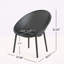 Ensemble de chaises d'appoint chic et durable pour les espaces extérieurs élégants-1318176635