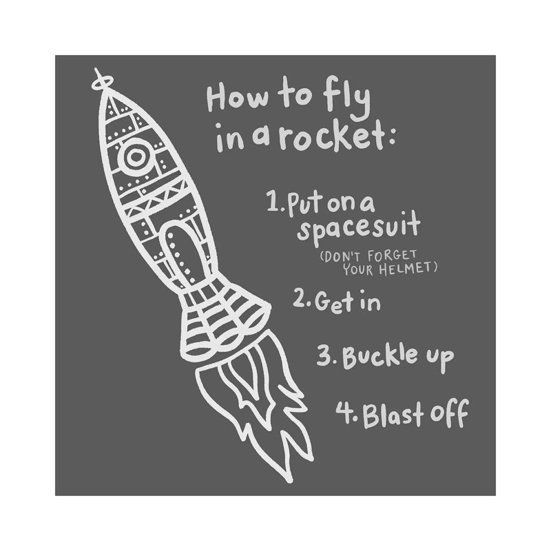 Outerspace/Black I by Noonday Design - Wrapped Canvas Print, 93.98 cm H x 93.98 cm W