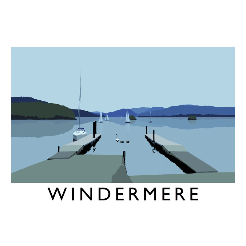 Widermere by Richard O'Neil - Print, Unframed, 40 cm H x 50 cm W x 1 cm D