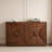 Retro American Style Multifunctional Buffet Table