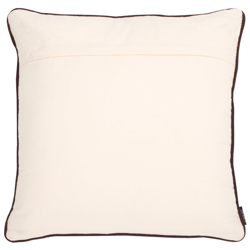 Coussin Dani, Ivoire, H 18 po x l 18 po